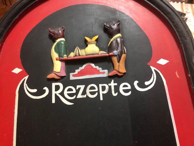 Lavagnetta in legno 40 x 30 per menù o ricette