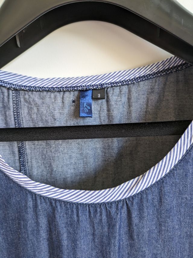 Abito in jeans leggero tg 3