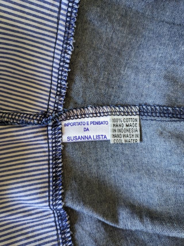 Abito in jeans leggero tg 3