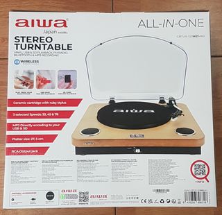Tocadiscos aiwa