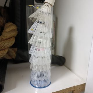 Badminton, raquetas y set de plumas