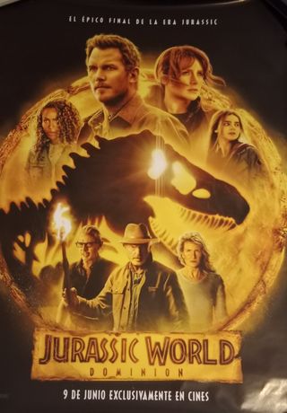 Poster Jurassic park world dominion