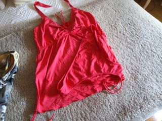 Bañador rojo tipo premama