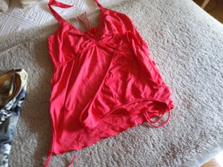 Bañador rojo tipo premama