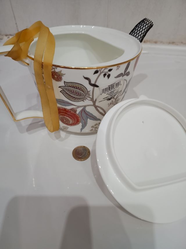 Tetera Porcelana Wedgwood Nueva Colección pashmina