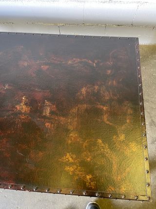 ✅mesa oriental antigua pintada