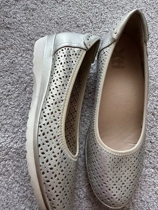 Bailarinas color dorado, 39,muy buen estado