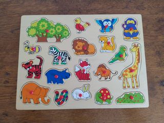 Puzzle figuras encajables