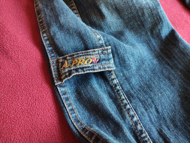 Jeans A-PRO motociclista con protezioni estraibili