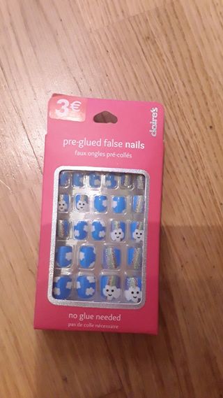 Uñas postizas niña