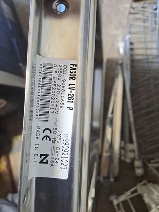 Despiece lavavajillas FAGOR LV-261 P