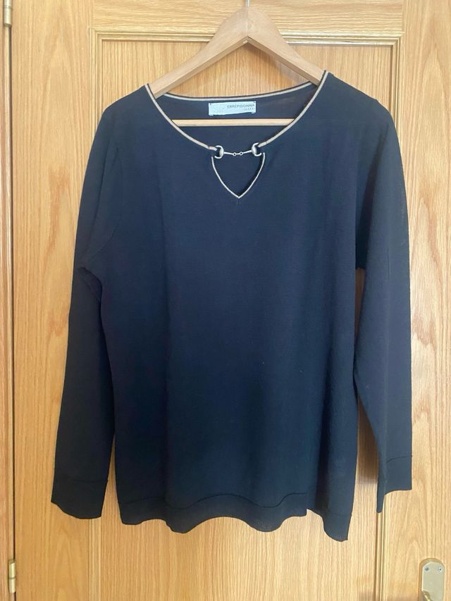 Jersey negro T 42 ERREPIDONNA