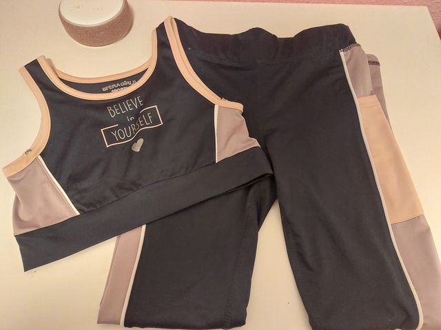 Conjunto leggins y top