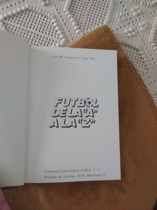 Futbol de la A a la Z