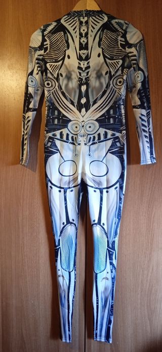 Traje disfraz robot sicodélico +🎁