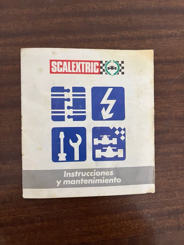 Folleto instrucciones Scalextric