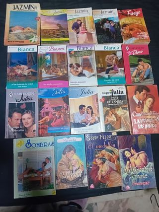 Novelas románticas.