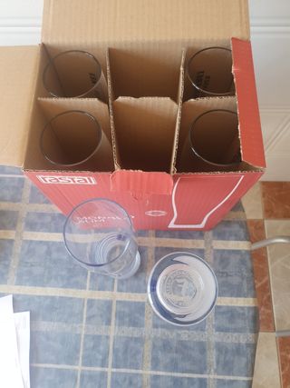 6 VASOS CERVEZA MONACO SLIM 0,5l.