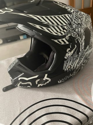 casco enduro fox