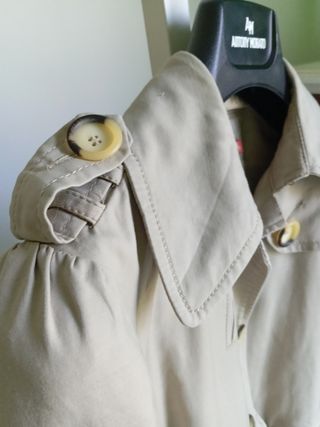 Gabardina desmontable fornarina