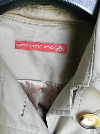 Gabardina desmontable fornarina