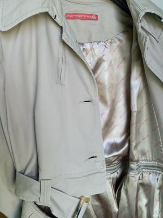 Gabardina desmontable fornarina