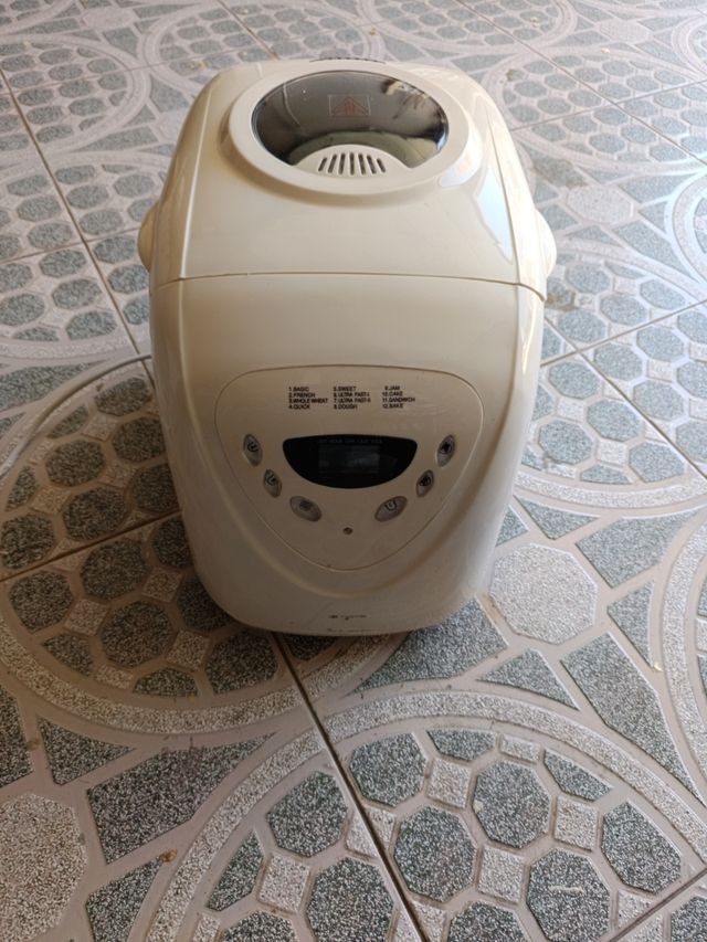 Maquina panificadora 