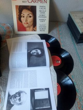 🎼💽Ópera "Carmen" Caja 3Vinilos!!