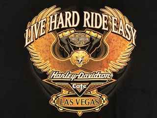 T-SHIRT HARLEY DAVIDSON CAFE LAS VEGAS + BORSETTA