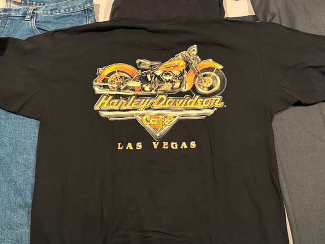 T-SHIRT HARLEY DAVIDSON CAFE LAS VEGAS + BORSETTA