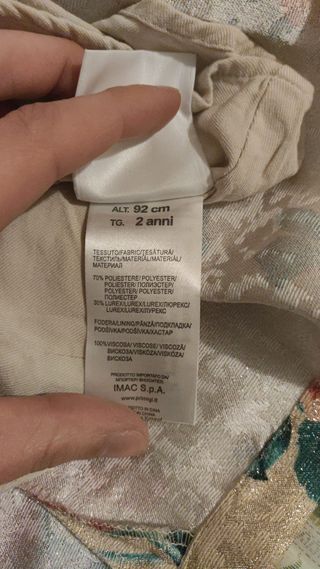 ABITO CERIMONIA Bambina + Un oggetto in regalo