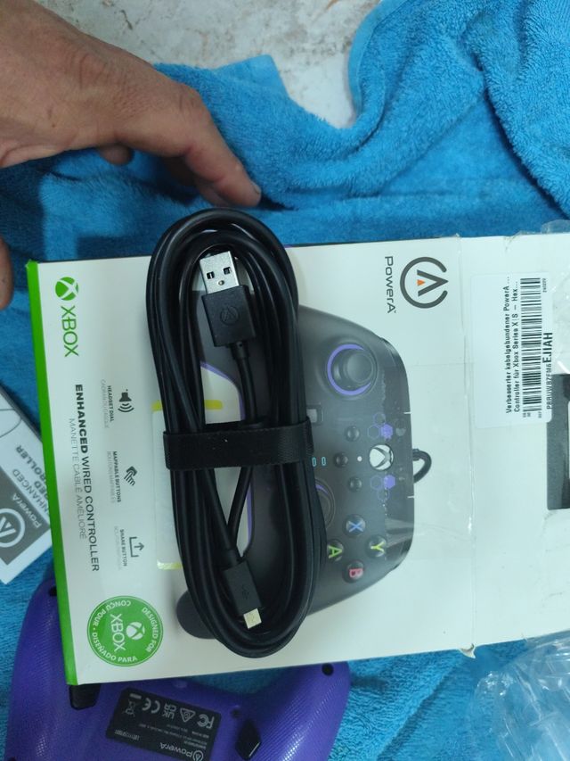 Mando con cable mejorado PowerA para Xbox Series X