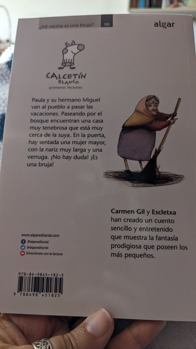 Libro: ¿Mi vecina es una bruja?