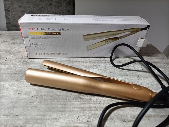 Piastra professionale due in uno