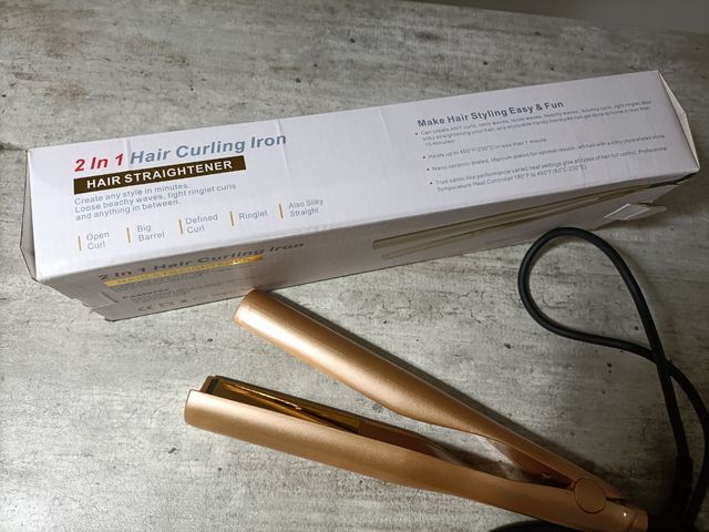 Piastra professionale due in uno