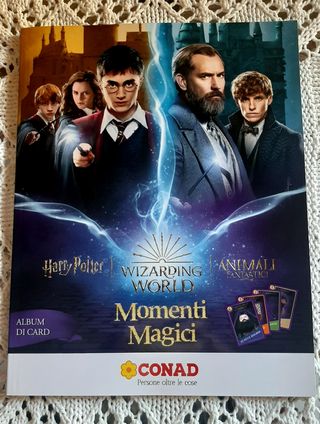 Album 45 bustine figurine Harry Potter