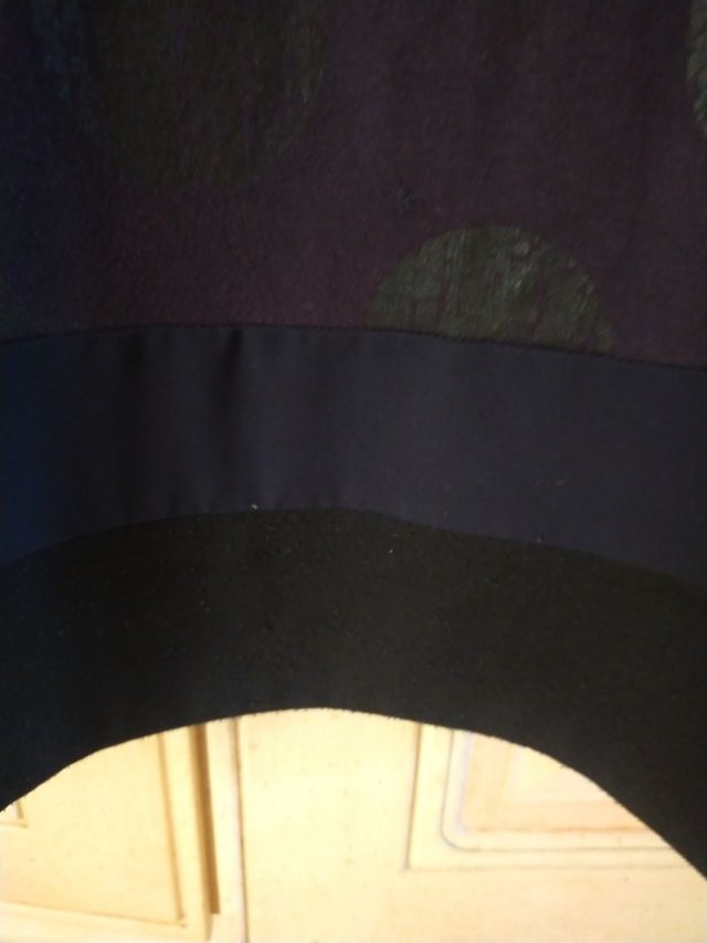 Blusa donna nera  " camomilla"