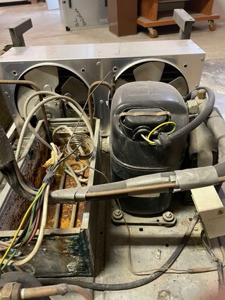 COMPRESOR FRIO CONPLETO CON BANCADA