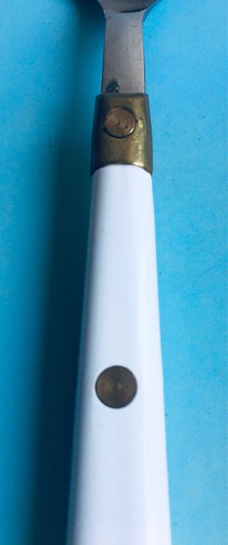 Set 6 cucchiaini 1960 vintage inox