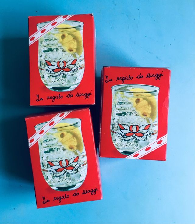 Set pubblicitario 1970 Maggi