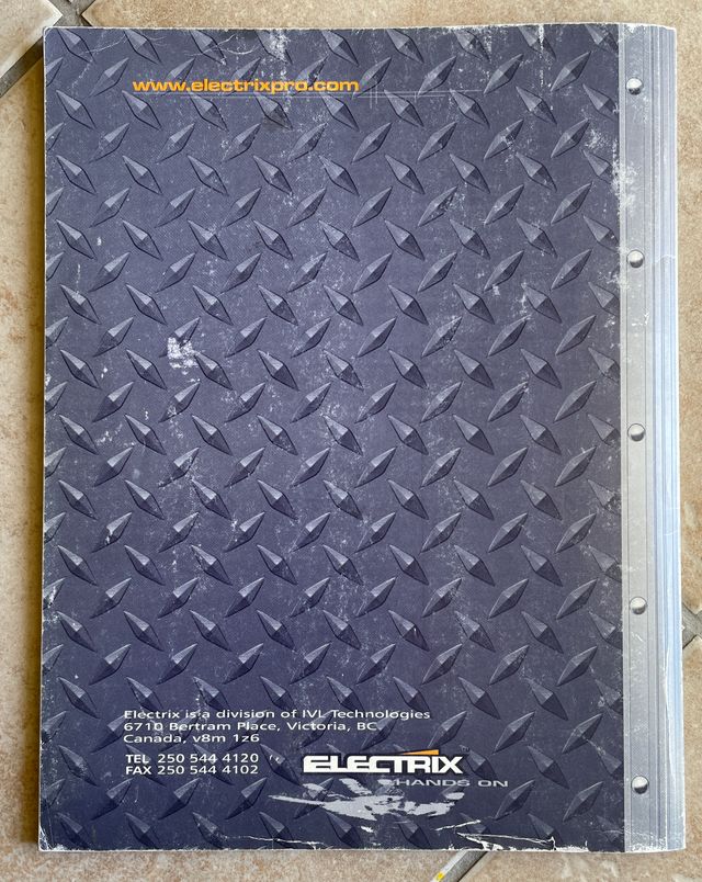 Manuale Electrix Filter Factory
