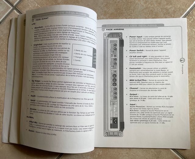 Manuale Electrix Filter Factory