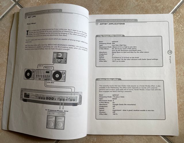 Manuale Electrix Filter Factory