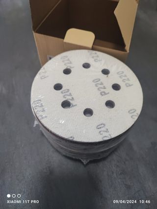 Discos de lijadora 