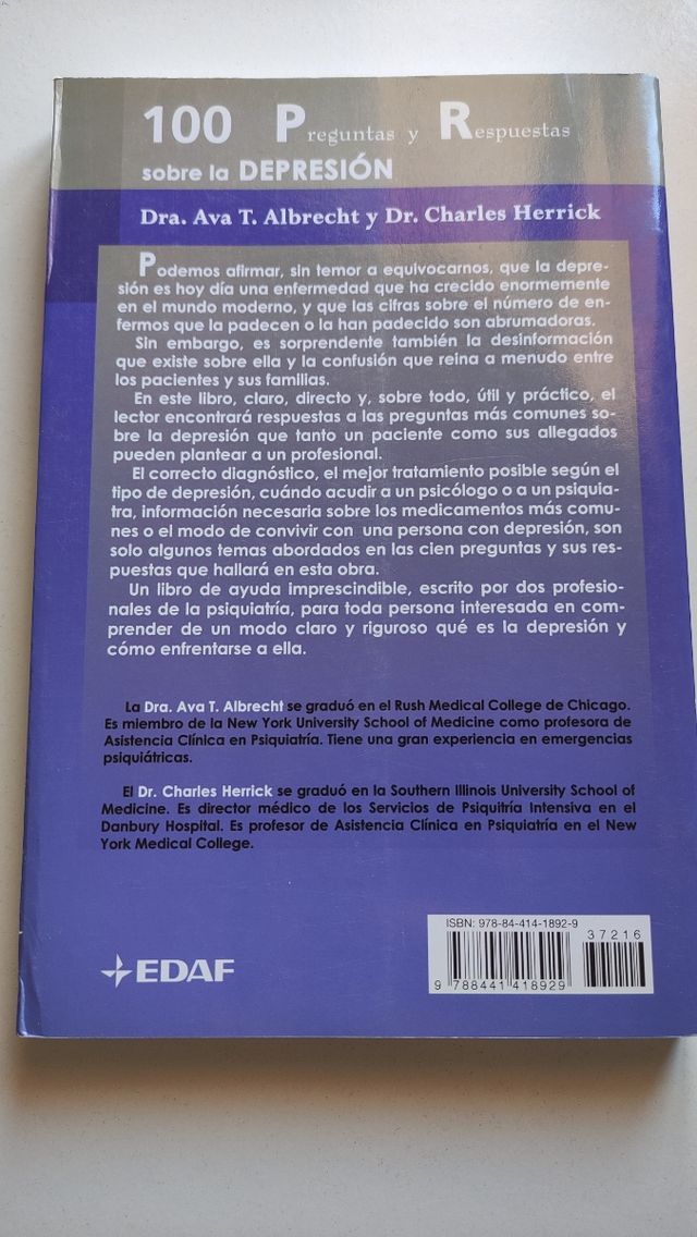 Depresión: 100 preguntas