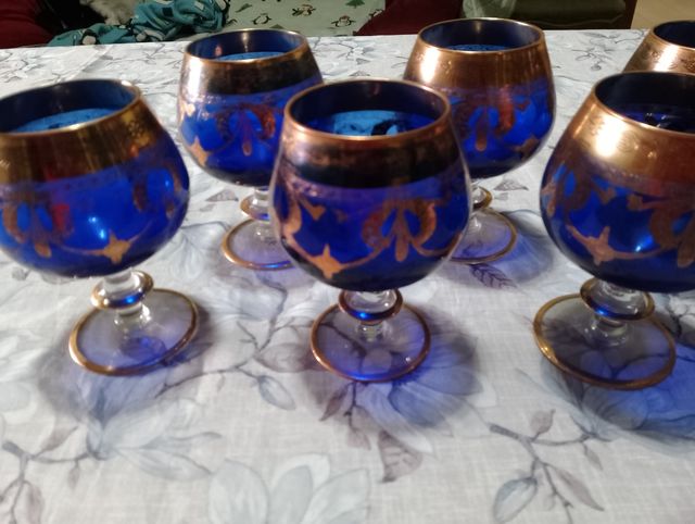 Bicchieri cognac veneziane (6 pezzi)