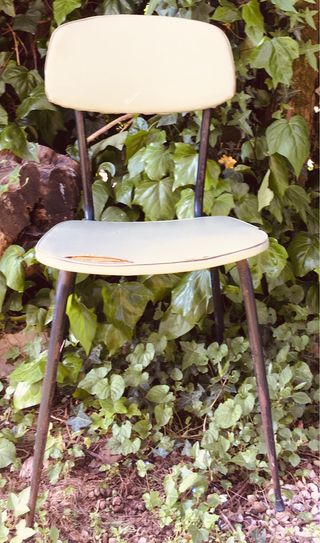 Sedia 1970 verde pisello