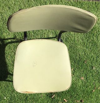 Sedia 1970 verde pisello