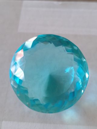 Gran aguamarina certificada