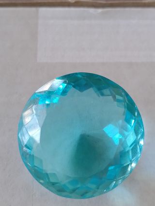 Gran aguamarina certificada